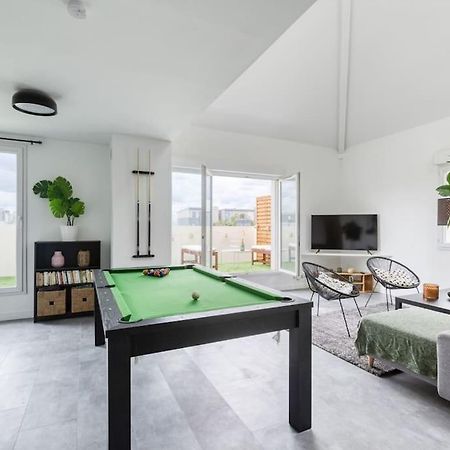 Premium Flat 6 People With Billard And Terrace Stade De France Saint-Denis  Eksteriør billede