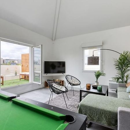 Premium Flat 6 People With Billard And Terrace Stade De France Saint-Denis  Eksteriør billede