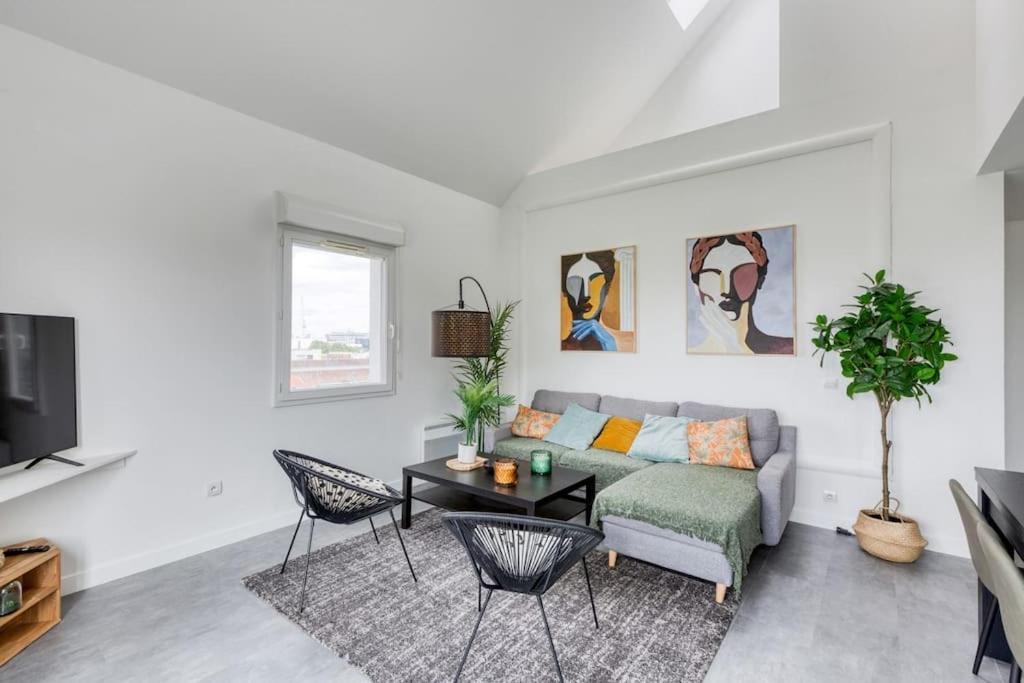 Premium Flat 6 People With Billard And Terrace Stade De France Saint-Denis  Eksteriør billede